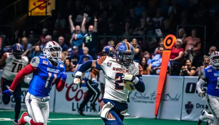 Speedy Noil, Troy Evans Jr. help Spokane Shock get past the Northern Arizona Wranglers


