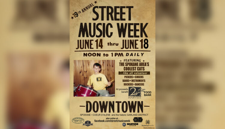 Street Music Week returns to downtown Spokane on June 14th


