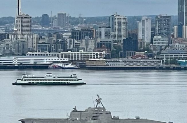 West Seattle Blog… | SEEN OFF WEST SEATTLE: USS Gabrielle Giffords