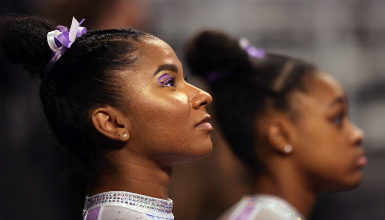 Jordan Chiles competes in the US Olympic Trials as the superhero of her own story

