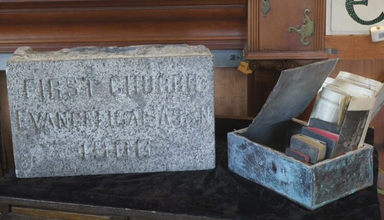 115-year-old time capsule discovered in Seattle church before it was demolished