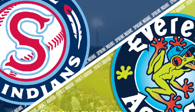 Spokane Indians downed by Everett 8-1, 10-game winning streak comes to an end | Spokane Indians