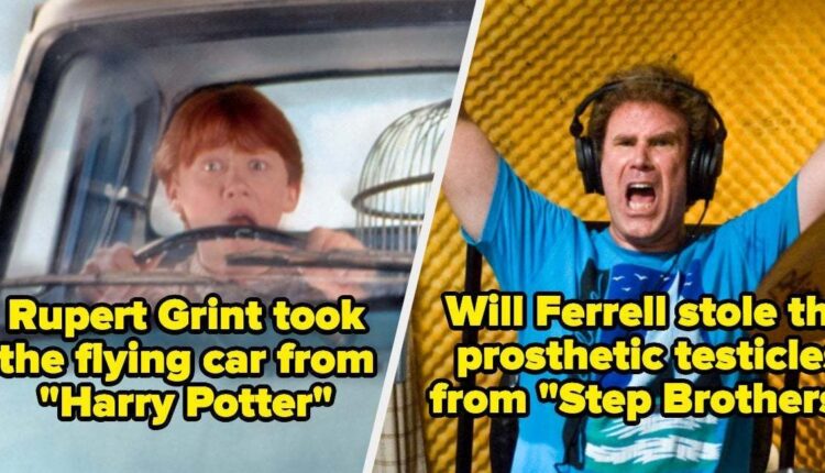 50 Items Actors Stole From TV And Movie Sets After Wrap