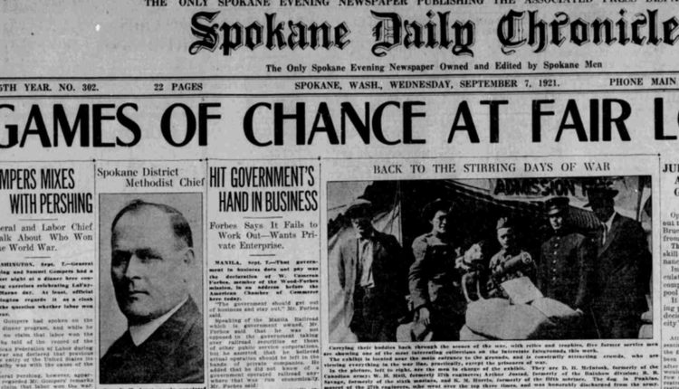 100 years ago in Spokane: Judges on the town side in the fair gambling flap

