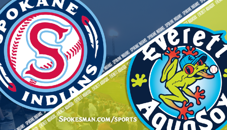 Kyle Datres hits slam, Spokane Indians hammer Everett 11-3 to move into first