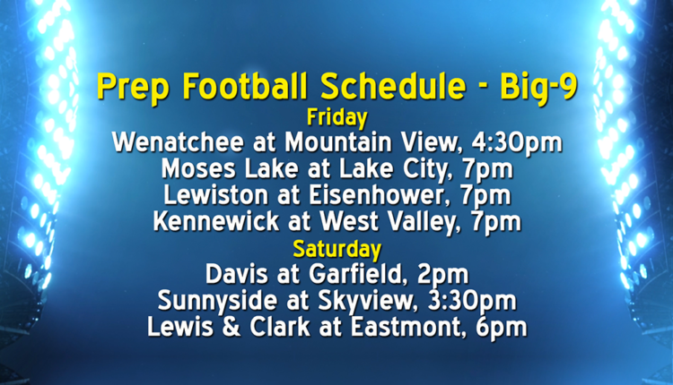 Big-9 Football Schedule