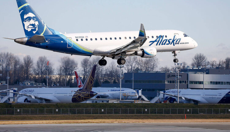 Alaska Airlines stalls plan for extra flights in Everett