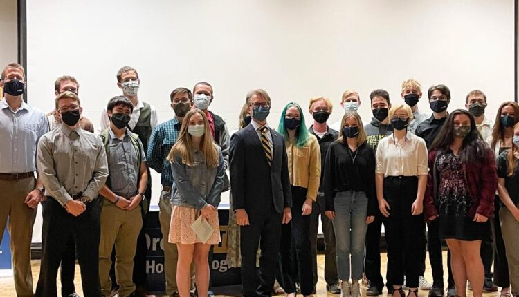 23 students are enrolled in Oregon Tech's Honors program

