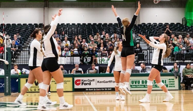 UVU volleyball takes down Seattle on Senior Day | News, Sports, Jobs